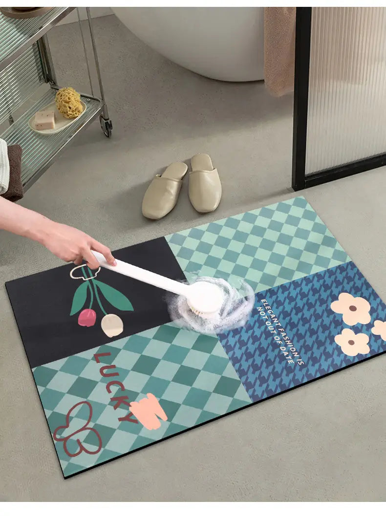 Creative Modern Patterned Floor Mat for Home Decor